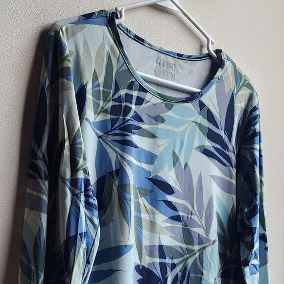 Hang Ten Tropical Print Rash Guard Size XL - Picture 2 of 15